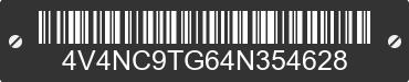 2004 VOLVO TRUCK VNL 4V4NC9TG64N354628 VIN decoded