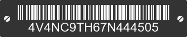 2007 VOLVO TRUCK VNL 4V4NC9TH67N444505 VIN decoded