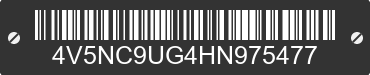 2017 VOLVO TRUCK VNL 4V5NC9UG4HN975477 VIN decoded