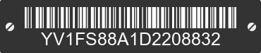 1983 VOLVO 740 Series YV1FS88A1D2208832 VIN decoded