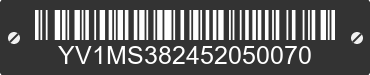 2005 VOLVO S40 YV1MS382452050070 VIN decoded