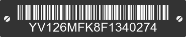 2015 VOLVO S60 YV126MFK8F1340274 VIN decoded