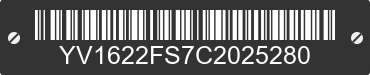 2012 VOLVO S60 YV1622FS7C2025280 VIN decoded