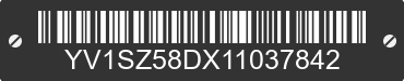 2001 VOLVO V70 YV1SZ58DX11037842 VIN decoded