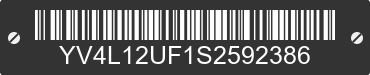 2025 VOLVO XC40 YV4L12UF1S2592386 VIN decoded