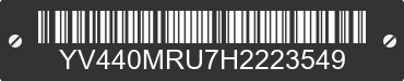 2017 VOLVO XC60 YV440MRU7H2223549 VIN decoded