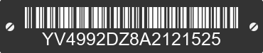 2010 VOLVO XC60 YV4992DZ8A2121525 VIN decoded