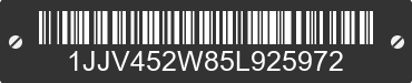 2005 WABASH Wabash National Corporation 1JJV452W85L925972 VIN decoded