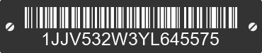 2000 WABASH Wabash National Corporation 1JJV532W3YL645575 VIN decoded