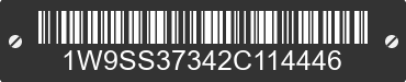 2002 WARRIOR MFG. Warrior Mfg. 1W9SS37342C114446 VIN decoded
