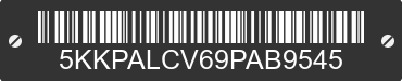 2009 WESTERN STAR 4900 5KKPALCV69PAB9545 VIN decoded
