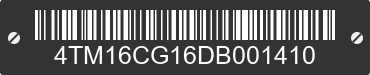 2013 WHITE RIVER MARINE GROUP White River Marine Group 4TM16CG16DB001410 VIN decoded