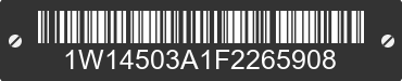 2015 WILSON Wilson 1W14503A1F2265908 VIN decoded