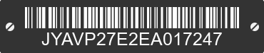 2014 YAMAHA XV1900 Raider JYAVP27E2EA017247 VIN decoded