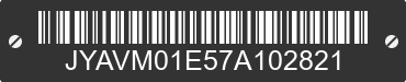 2007 YAMAHA XVS650 (V Star 650) JYAVM01E57A102821 VIN decoded