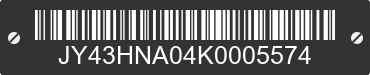 1989 YAMAHA YFM350 (Big Bear 350) JY43HNA04K0005574 VIN decoded