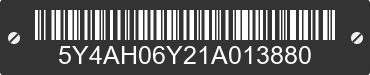 2001 YAMAHA YFM400 (Big Bear 400) 5Y4AH06Y21A013880 VIN decoded