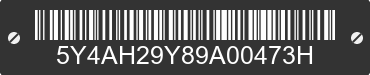 2009 YAMAHA YFM400 (Big Bear 400) 5Y4AH29Y89A00473H VIN decoded
