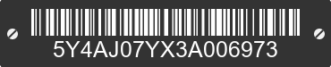 2003 YAMAHA YFM400 (Kodiak 400) 5Y4AJ07YX3A006973 VIN decoded