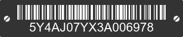 2003 YAMAHA YFM400 (Kodiak 400) 5Y4AJ07YX3A006978 VIN decoded