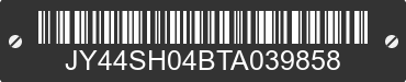 1996 YAMAHA YFM400 (Kodiak 400) JY44SH04BTA039858 VIN decoded