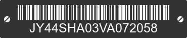 1997 YAMAHA YFM400 (Kodiak 400) JY44SHA03VA072058 VIN decoded