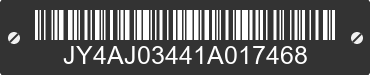 2001 YAMAHA YFM400 (Kodiak 400) JY4AJ03441A017468 VIN decoded
