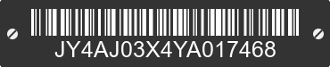 2000 YAMAHA YFM400 (Kodiak 400) JY4AJ03X4YA017468 VIN decoded