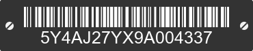2009 YAMAHA YFM450 (Grizzly 450) 5Y4AJ27YX9A004337 VIN decoded