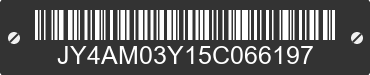 2005 YAMAHA YFM660 (Grizzly 660) JY4AM03Y15C066197 VIN decoded