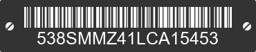 2020 ZERO MOTORCYCLES S 538SMMZ41LCA15453 VIN decoded
