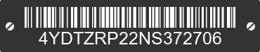 2022 ZINGER Zinger 4YDTZRP22NS372706 VIN decoded