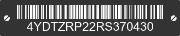 2024 ZINGER Zinger 4YDTZRP22RS370430 VIN decoded