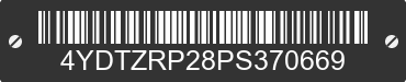 2023 ZINGER Zinger 4YDTZRP28PS370669 VIN decoded